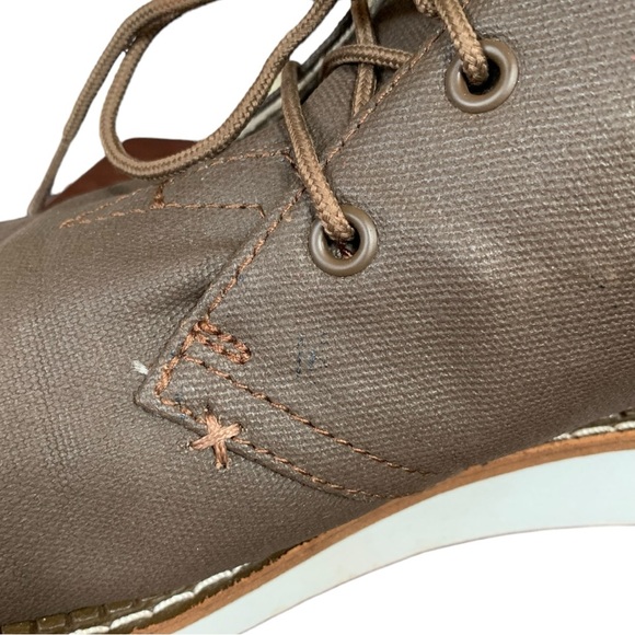 TOMS Mateo Chukka Coated Canvas Boot Men’s Size 10 - Picture 5 of 11